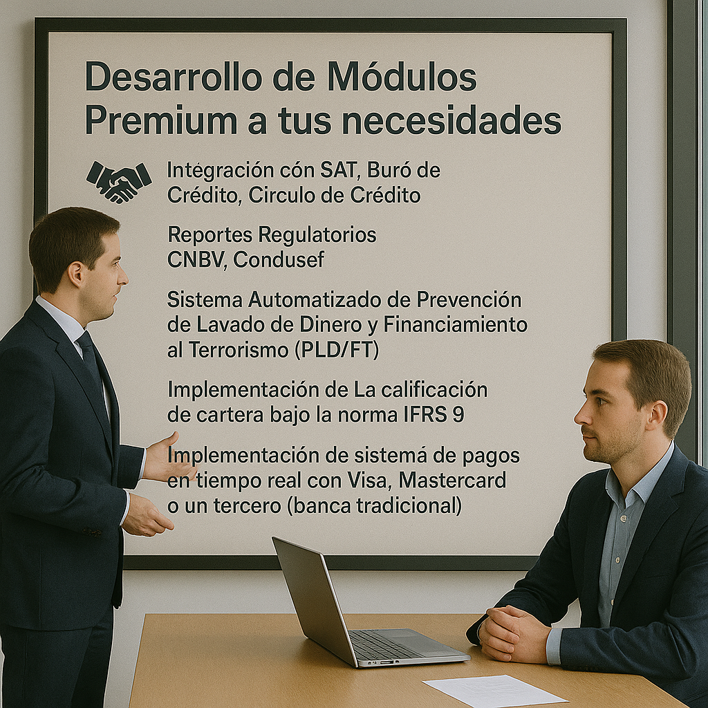 Desarrollo de Módulos Premium a tus necesidades